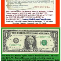 Federal Reserve Notes From Social Security Insurance Pays U S Debt